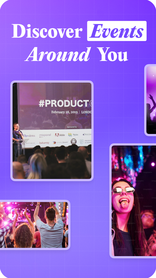 Discover events around you